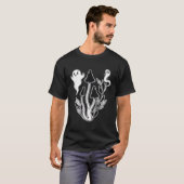 Spooky Ghost Cotattacore Mushroom T-Shirt (Vorne ganz)