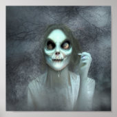 Spooky Ghost Creepy Poster (Vorne)