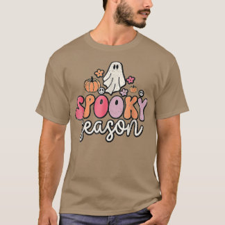Spooky Ghost erschütterte Groovy Ghost Spooky Jahr T-Shirt