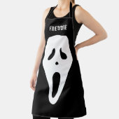 Spooky Ghost Face Funny Halloween Schürze (InSitu)