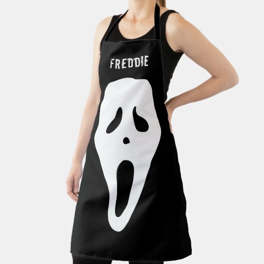 Spooky Ghost Face Funny Halloween Schürze (InSitu)