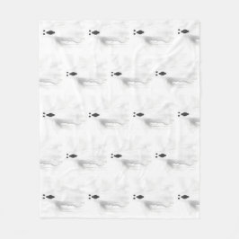 Spooky Ghost Fleecedecke