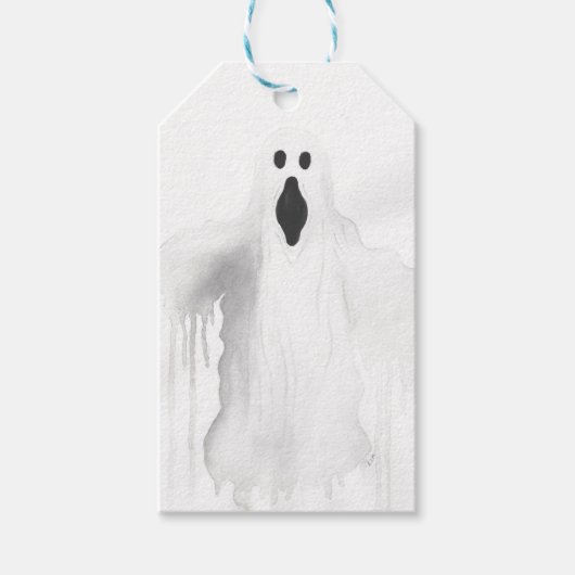 Spooky Ghost Geschenkanhänger (Vorderseite)
