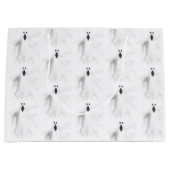 Spooky Ghost Große Geschenktüte (Vorderseite)