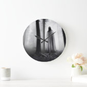 Spooky Ghost Große Wanduhr (Zuhause)