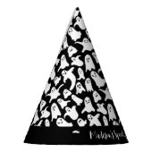 Spooky Ghost halloween Black Party Hat Partyhütchen (Links)