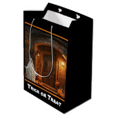 Spooky Ghost Halloween Collection Mittlere Geschenktüte (Rückseite Schrägansicht)