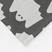 Spooky Ghost Halloween Fleecedecke (Ecke)