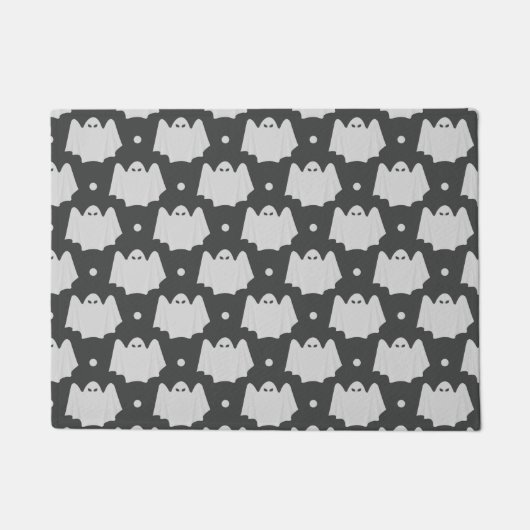 Spooky Ghost Halloween Fußmatte (Vorderseite)