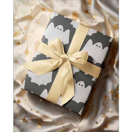 Spooky Ghost Halloween Geschenkpapier