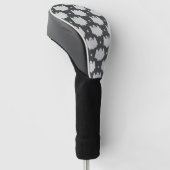Spooky Ghost Halloween Golf Headcover (angewinkelt)