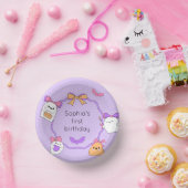 Spooky Ghost Halloween Pappteller (Party)