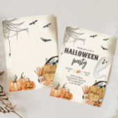Spooky Ghost Halloween-Party Einladung