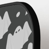Spooky Ghost Halloween Pickleball Schläger (Linke Seite)
