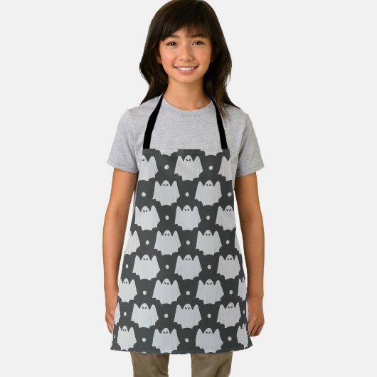 Spooky Ghost Halloween Schürze (Insitu)