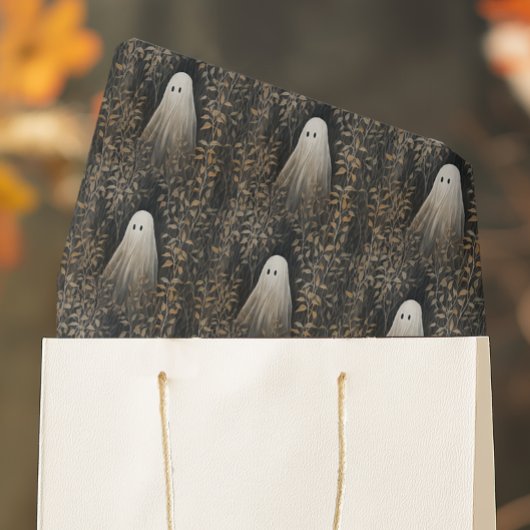 Spooky Ghost Halloween Seidenpapier