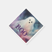 Spooky Ghost Halloween Serviette (Ecke)