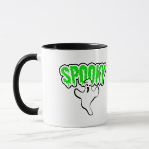 Spooky Ghost Halloween Tasse