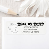 Spooky Ghost Happy Halloween Trick oder Treat Cust (Insitu)