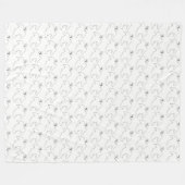 Spooky Ghost Happy Halloween Trick oder Treat Prin Fleecedecke (Vorderseite (Horizontal))