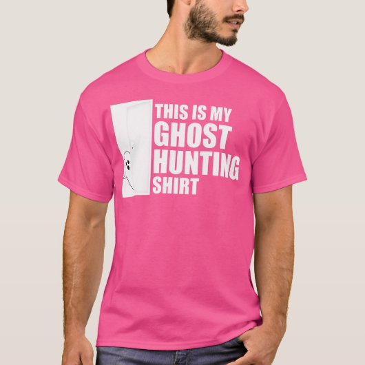Spooky Ghost Hunting For Paranormal Believers T-Shirt (Vorderseite)