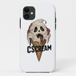Spooky Ghost Ice Cream "I CSCREAM" Case-Mate iPhone Hülle