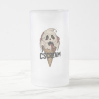 Spooky Ghost Ice Cream "I CSCREAM"
