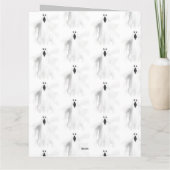 Spooky Ghost Karte (Rückseite)