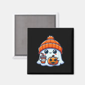 Spooky Ghost Mens Halloween Magnet (Vorderseite/Rückseite)