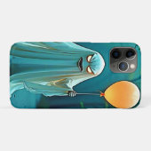 Spooky Ghost mit Eerie Balloon Case-Mate iPhone Hülle (Rückseite (Horizontal))