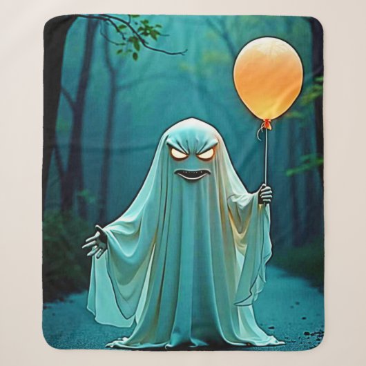 Spooky Ghost mit Eerie Balloon Sherpadecke (Vorderseite)