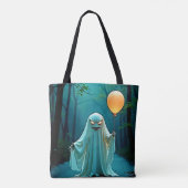 Spooky Ghost mit Eerie Balloon Tasche (Rückseite)
