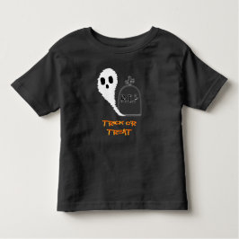 Spooky Ghost mit Grave Halloween Kleinkind T - Shi T-shirt