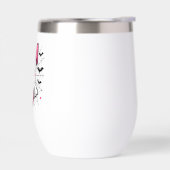 Spooky Ghost mit rosa Bauch Brustkrebs Bewusstsein (Links)