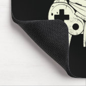 Spooky Ghost Mummy Gaming Controller Halloween Spi Mousepad (Ecke)