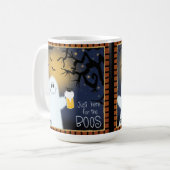 Spooky Ghost Niedlich Boos Inspirivity Coffee Tass Kaffeetasse (Vorderseite Links)