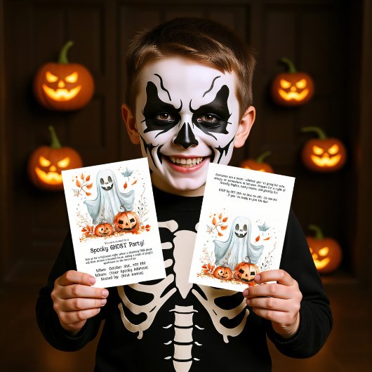 Spooky Ghost-Party Einladung