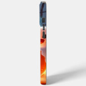 Spooky Ghost Pumpkin Party Glow Case-Mate iPhone Hülle (Rückseite / Links)