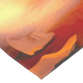 Spooky Ghost Pumpkin Party Glow Tischdecke (Schrägansicht)