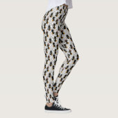 Spooky Ghost Pumpkin Paws Leggings (Rechts)