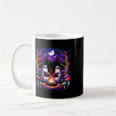 Spooky Ghost Reading Book Cotattaccore Lehrer Kaffeetasse (Links)