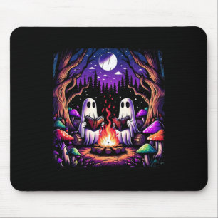 Spooky Ghost Reading Book Cotattaccore Lehrer Mousepad
