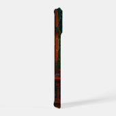 Spooky Ghost Reading unter Vollmond Fall iPhone 15 Hülle (Rechte Seite)