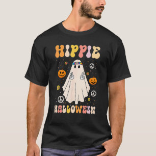Spooky Ghost Retro Let's Go Ghouls Halloween-Geist T-Shirt