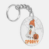 Spooky Ghost Schlüsselanhänger (Vorderseite links)