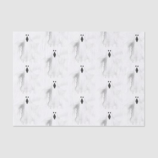 Spooky Ghost Seidenpapier (Vorderseite)