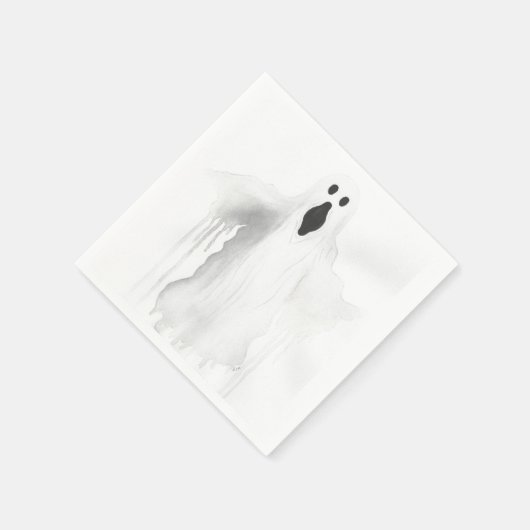 Spooky Ghost Serviette (Ecke)