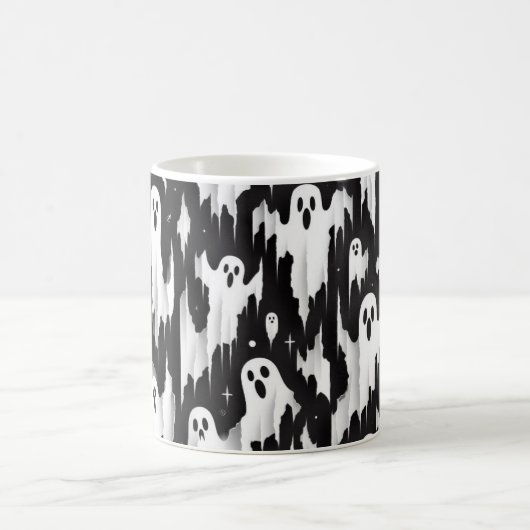 Spooky Ghost-Tasse Kaffeetasse (Mittel)