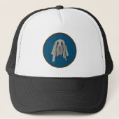 Spooky Ghost Trucker Cap Truckerkappe (Vorderseite)