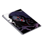 Spooky Ghost und Vollmond Notizblock (Rechte Seite)